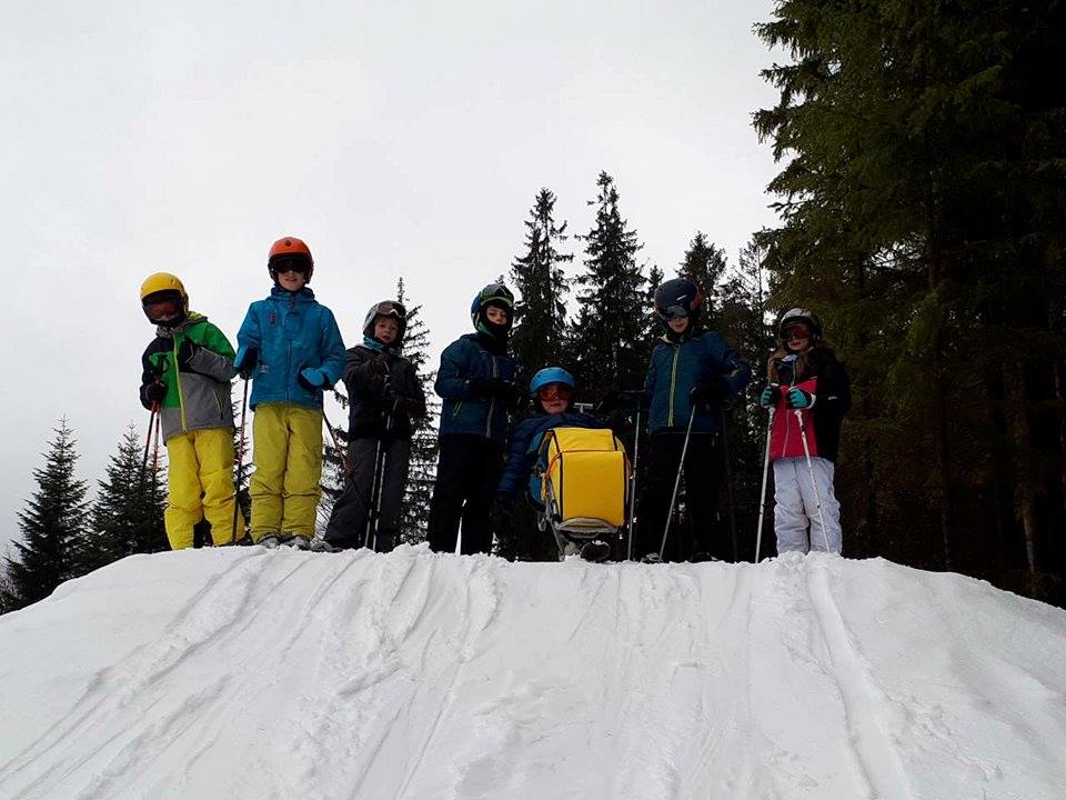 Patrik se svou třídou brázdí lipenské kopce